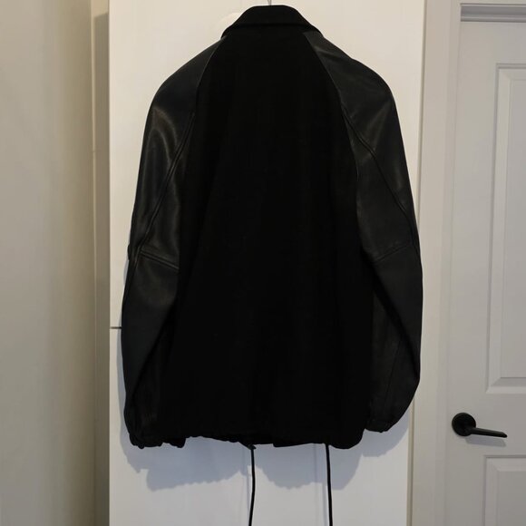 COACH Leather And Wool Varsity Jacket - Picture 3 of 16